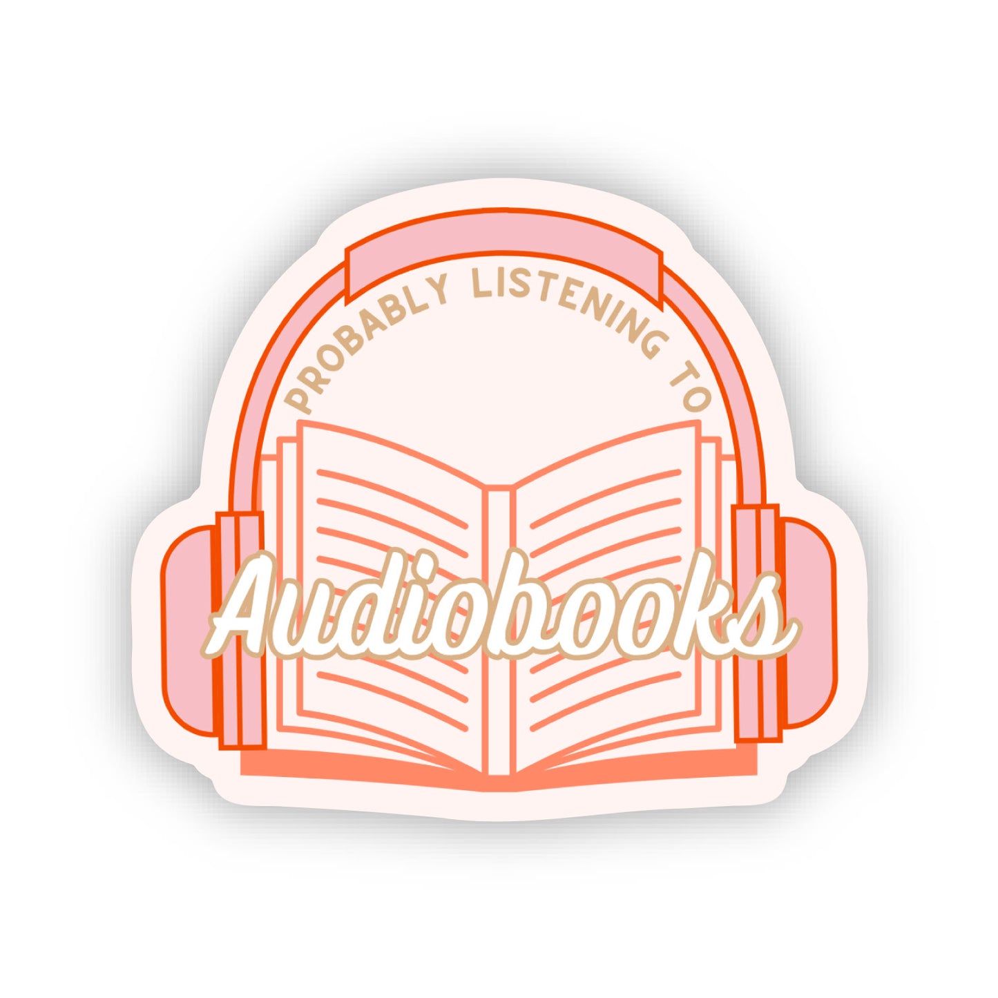 AUDIOBOOK LISTENER STICKER