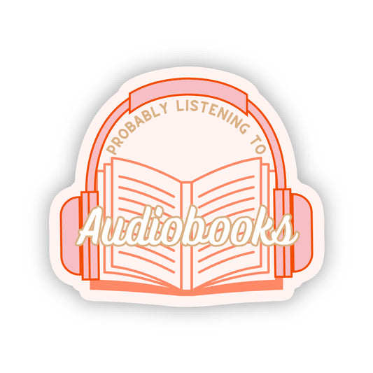 AUDIOBOOK LISTENER STICKER